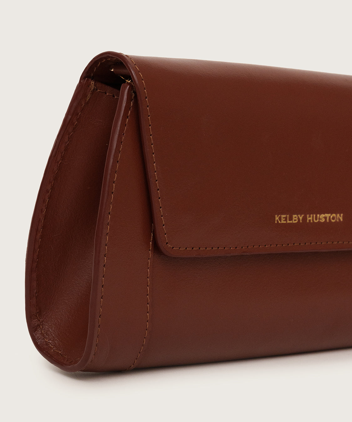 NEMY CLUTCH SLING BAG - BROWN