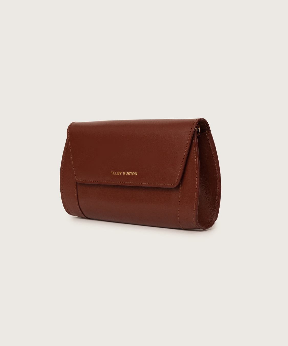 NEMY CLUTCH SLING BAG - BROWN