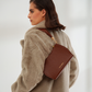 CYRA SHOULDER BAG - BROWN