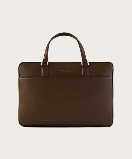 SADE LAPTOP BAG - BROWN