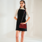 CARY CLUTCH SLING BAG - MAROON