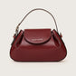 OLINA TOP HANDLE BAG - MAROON