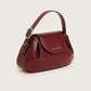 OLINA TOP HANDLE BAG - MAROON