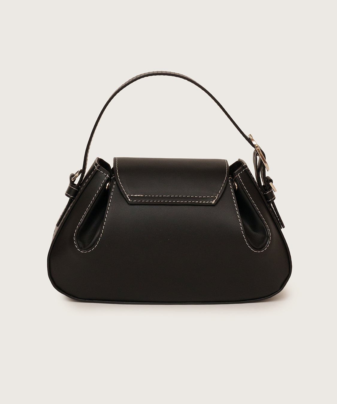 OLINA TOP HANDLE BAG - BLACK