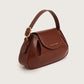 OLINA TOP HANDLE BAG - BROWN