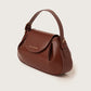 OLINA TOP HANDLE BAG - BROWN