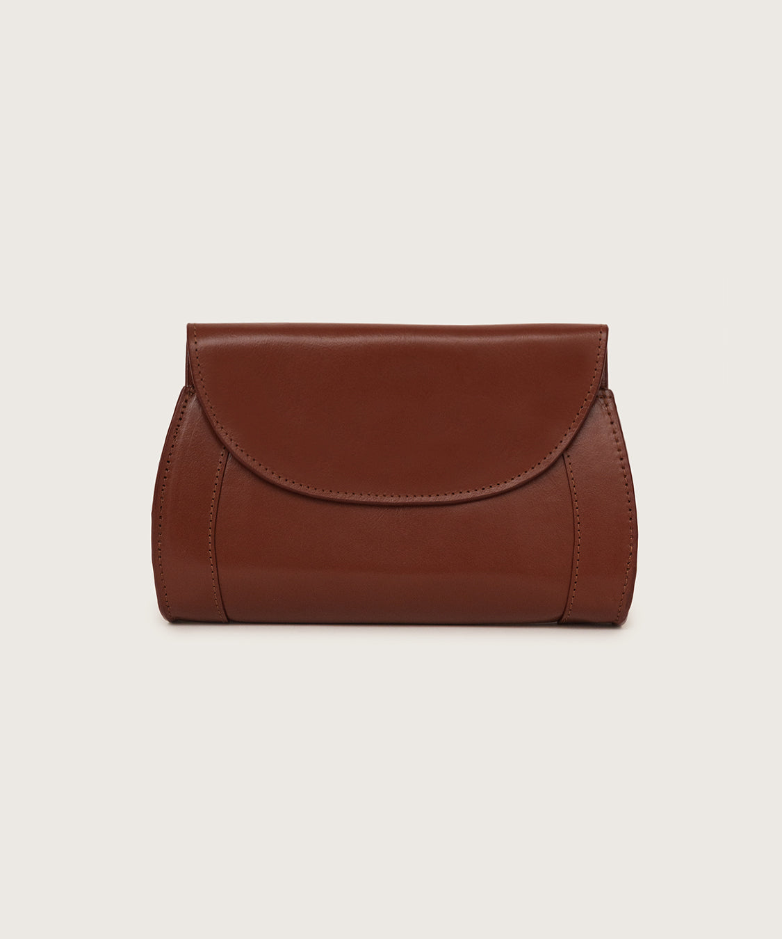 CARY CLUTCH SLING BAG - BROWN