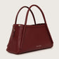 ELVIRA HANDBAG - BURGUNDY