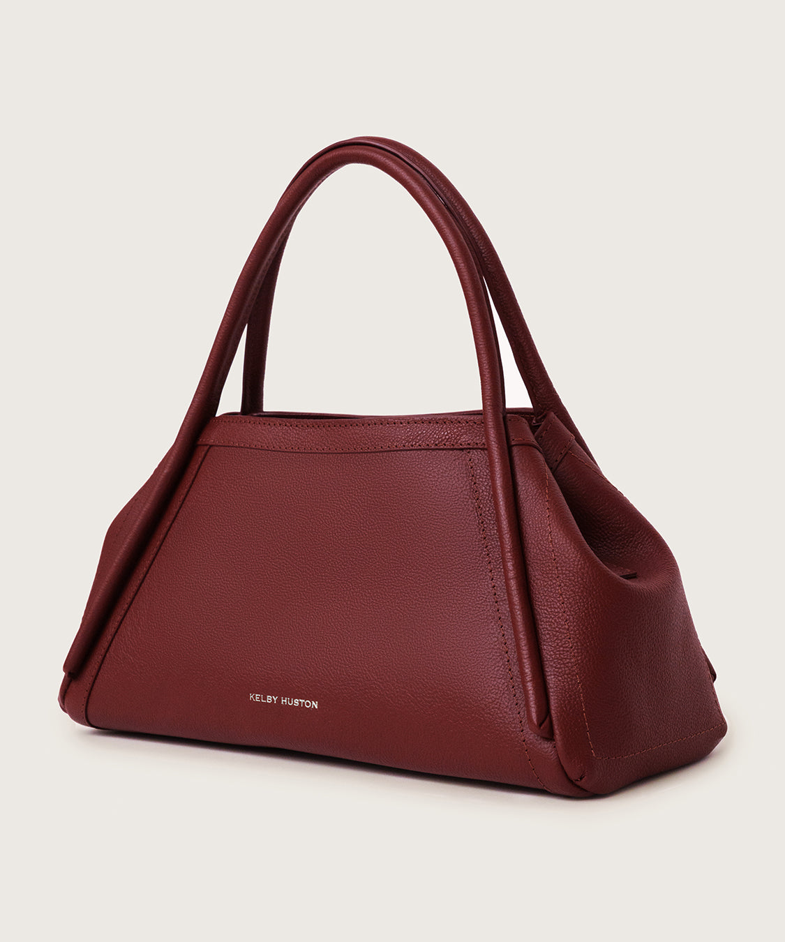 ELVIRA HANDBAG - BURGUNDY