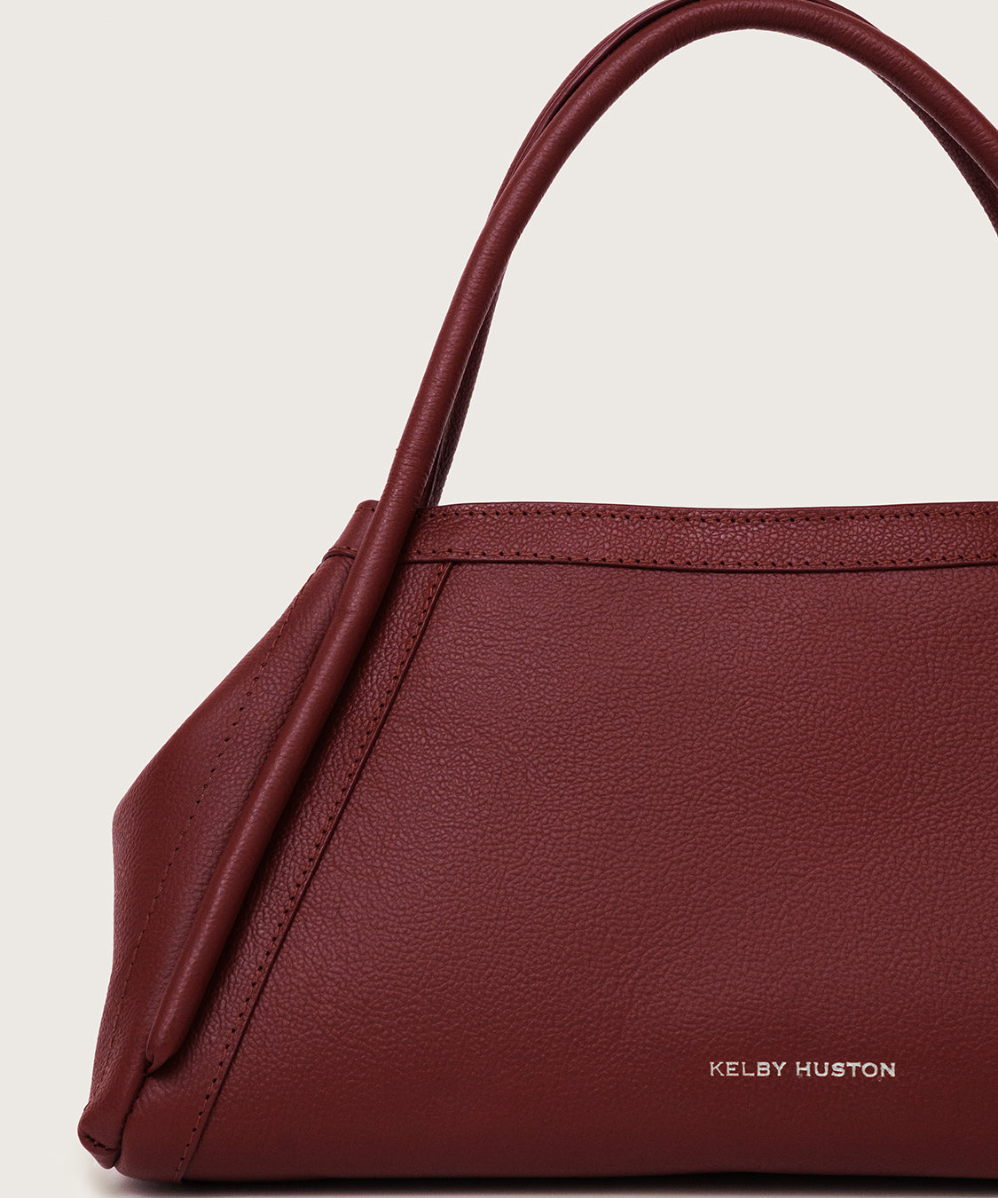 ELVIRA HANDBAG - BURGUNDY