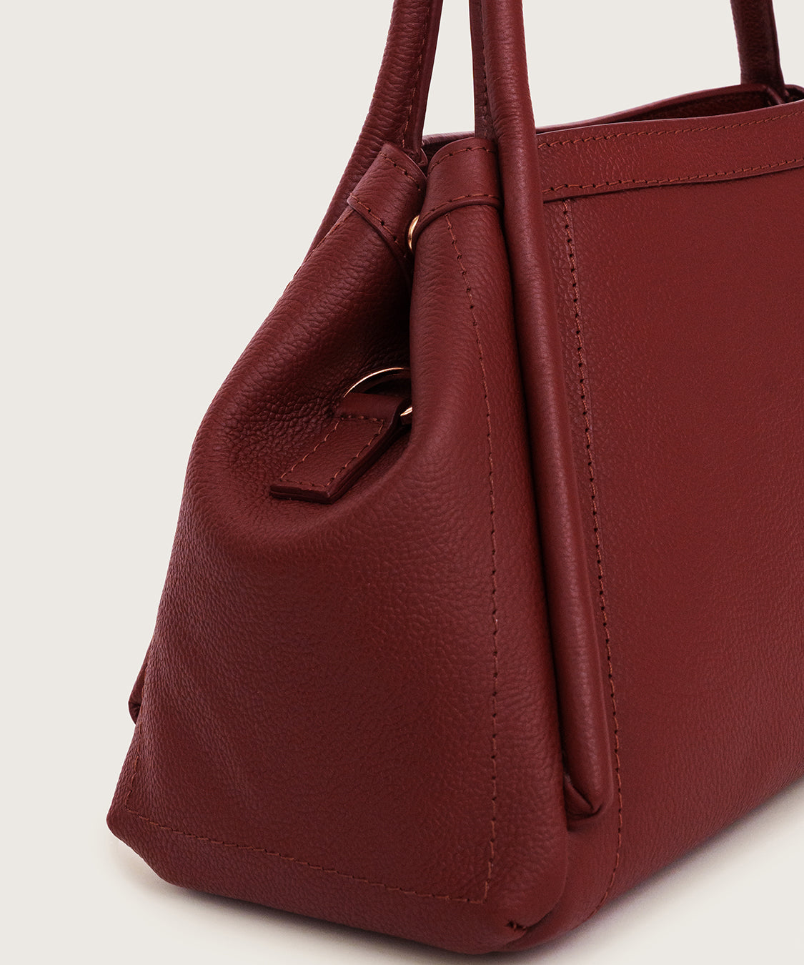 ELVIRA HANDBAG - BURGUNDY