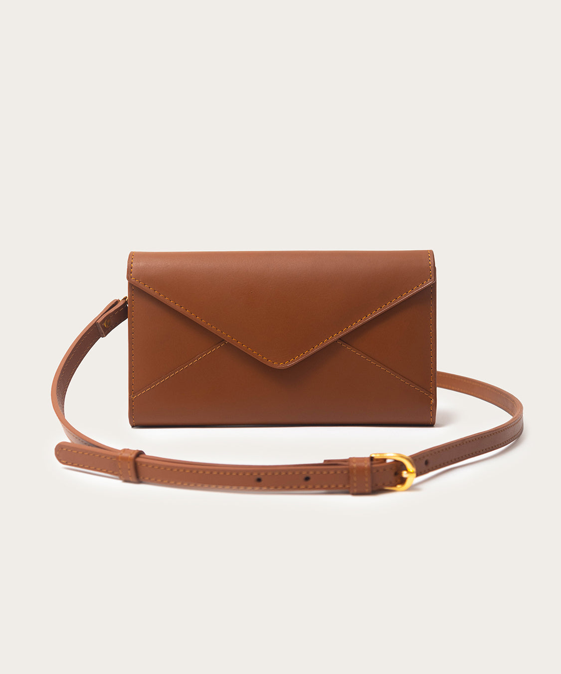 CAROLENA CLUTCH - Tan