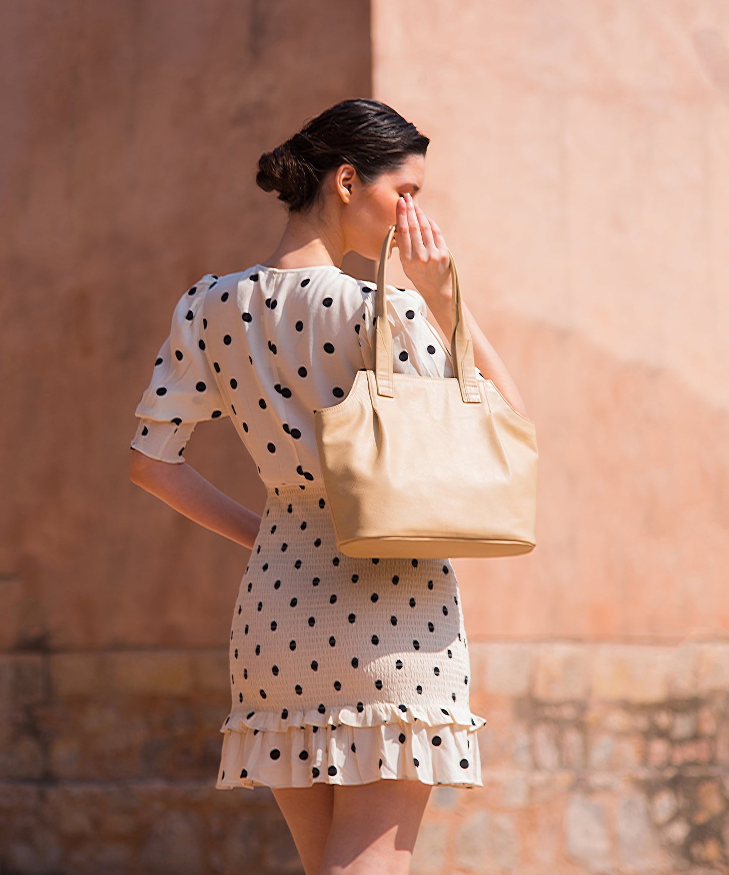 IRENE TOTE - BEIGE