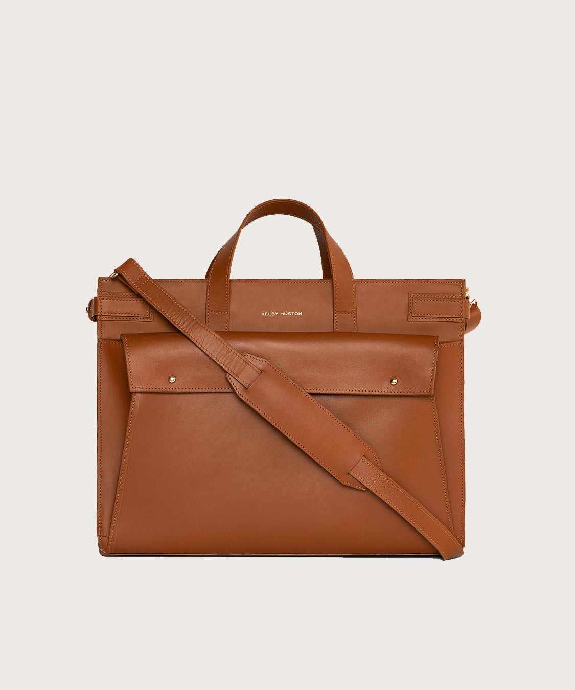 EDEN LAPTOP BAG - Tan