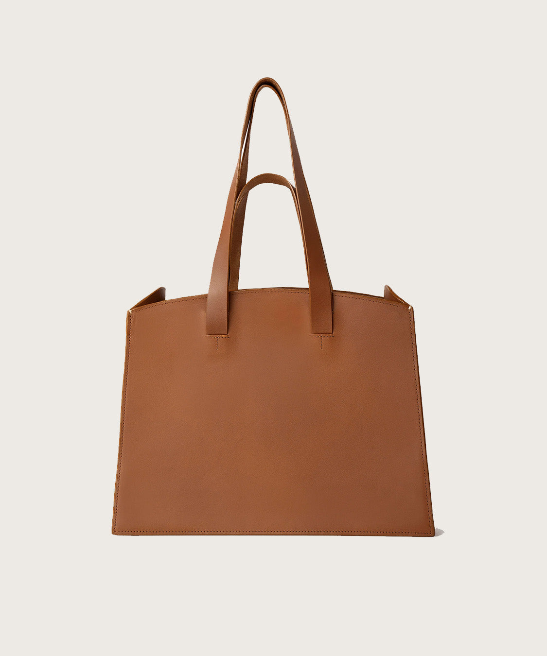 Terra Structured Tote - Tan