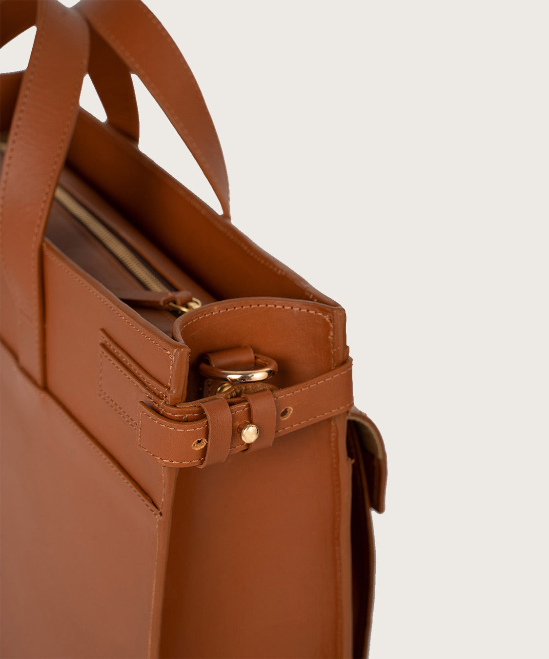 EDEN LAPTOP BAG - Tan