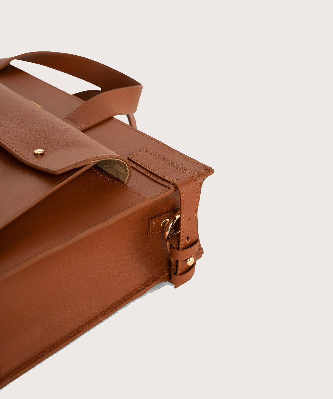 EDEN LAPTOP BAG - Tan