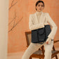Terra Structured Tote - Black