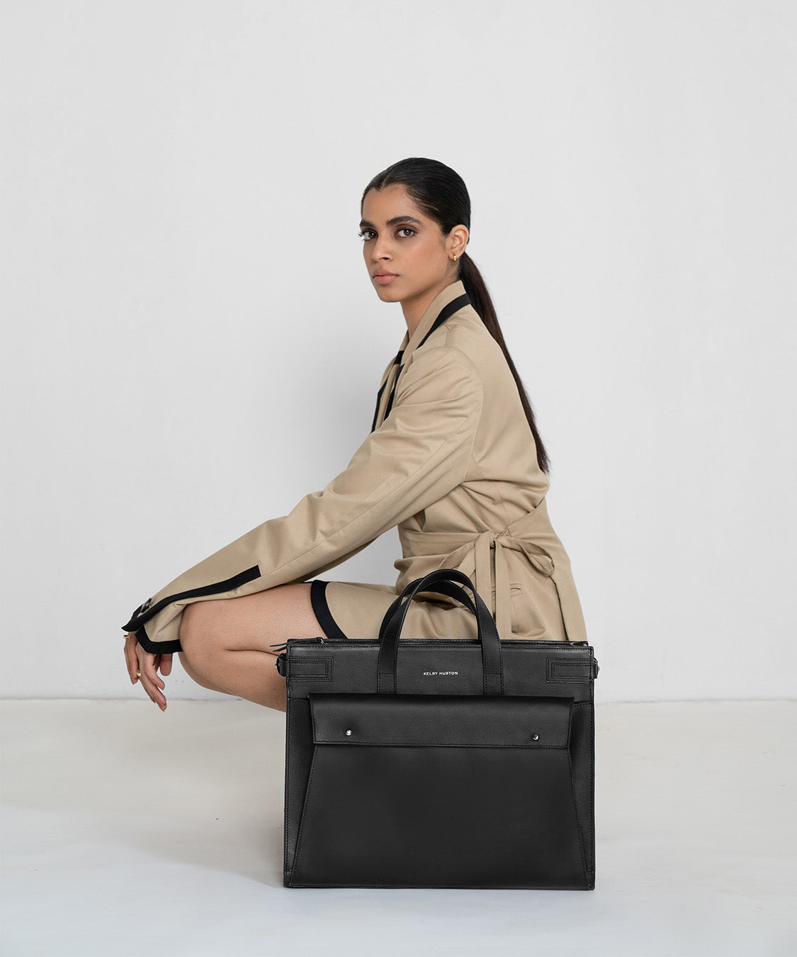 EDEN LAPTOP BAG - Black