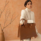 Terra Structured Tote - Tan