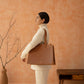 Terra Structured Tote - Tan