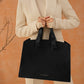 Terra Structured Tote - Black