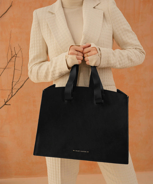 Terra Structured Tote - Black