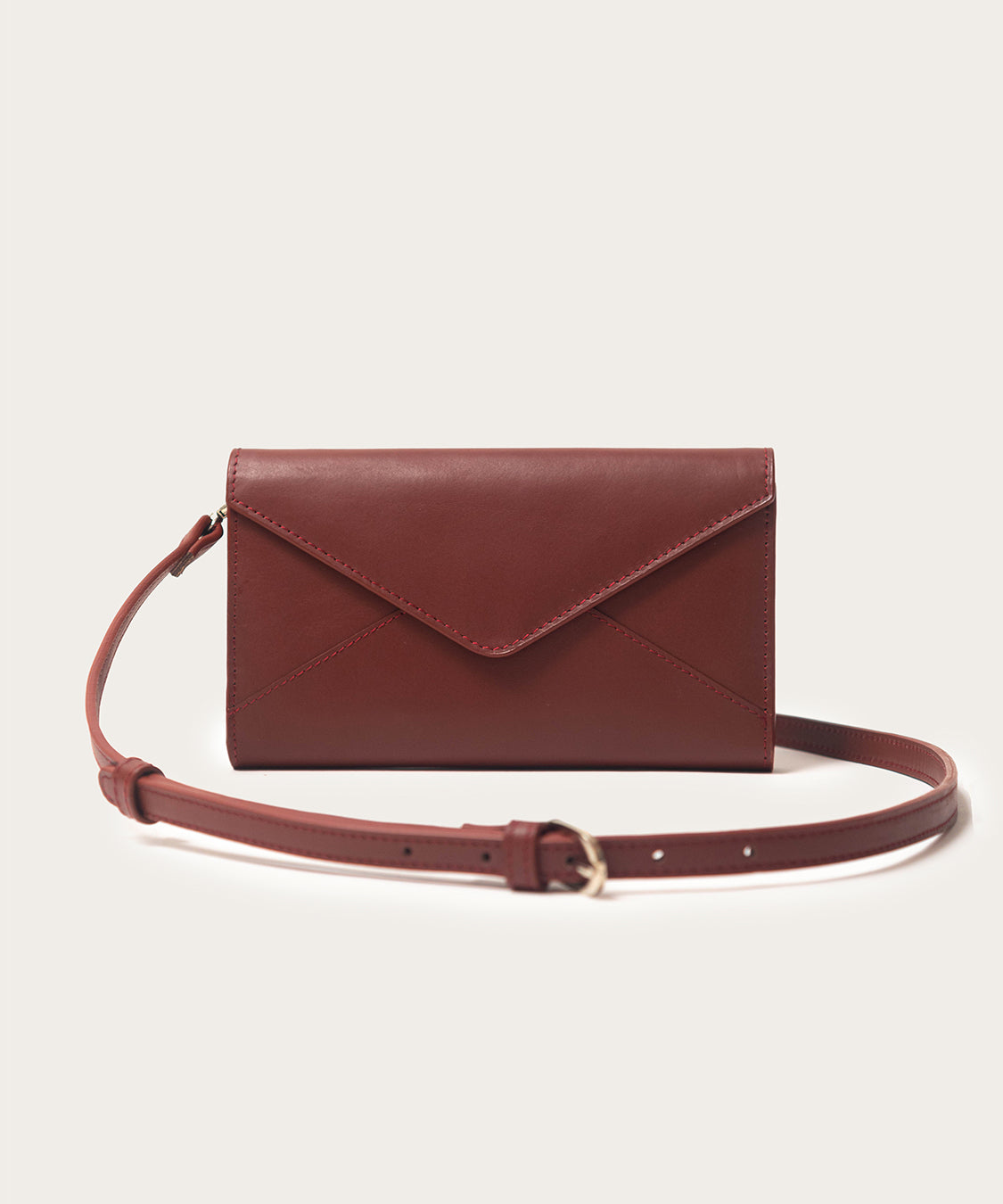 CAROLENA CLUTCH - Burgundy