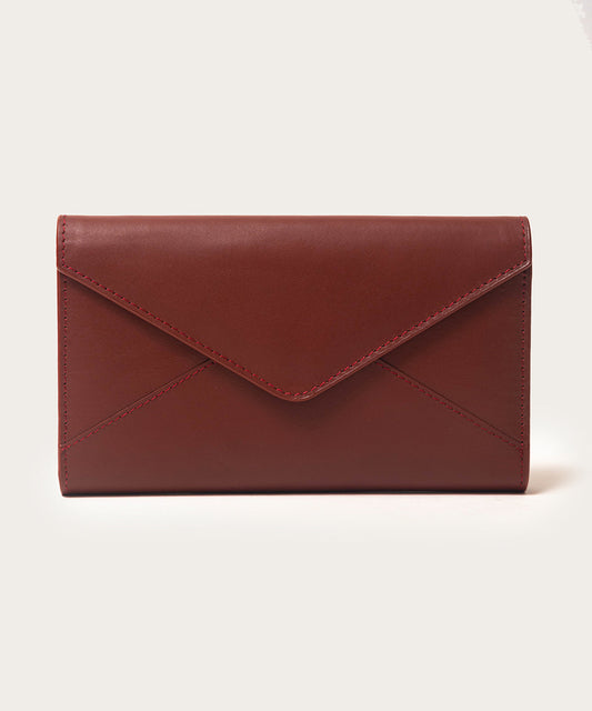 CAROLENA CLUTCH - Burgundy