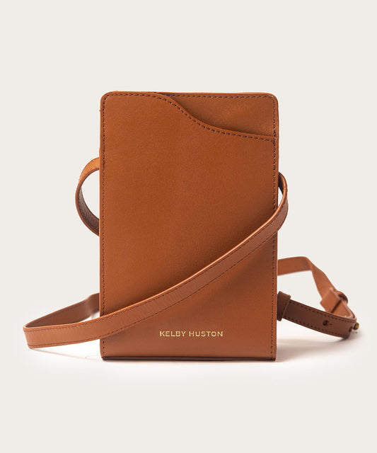 ADEL PHONE SLING - Tan