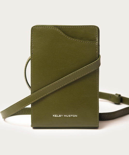 ADEL PHONE SLING - Green